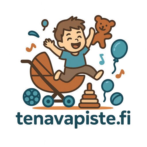 Tenavapiste.fi – Lasten tarvikkeiden ja lelujen verkkosivuston logo